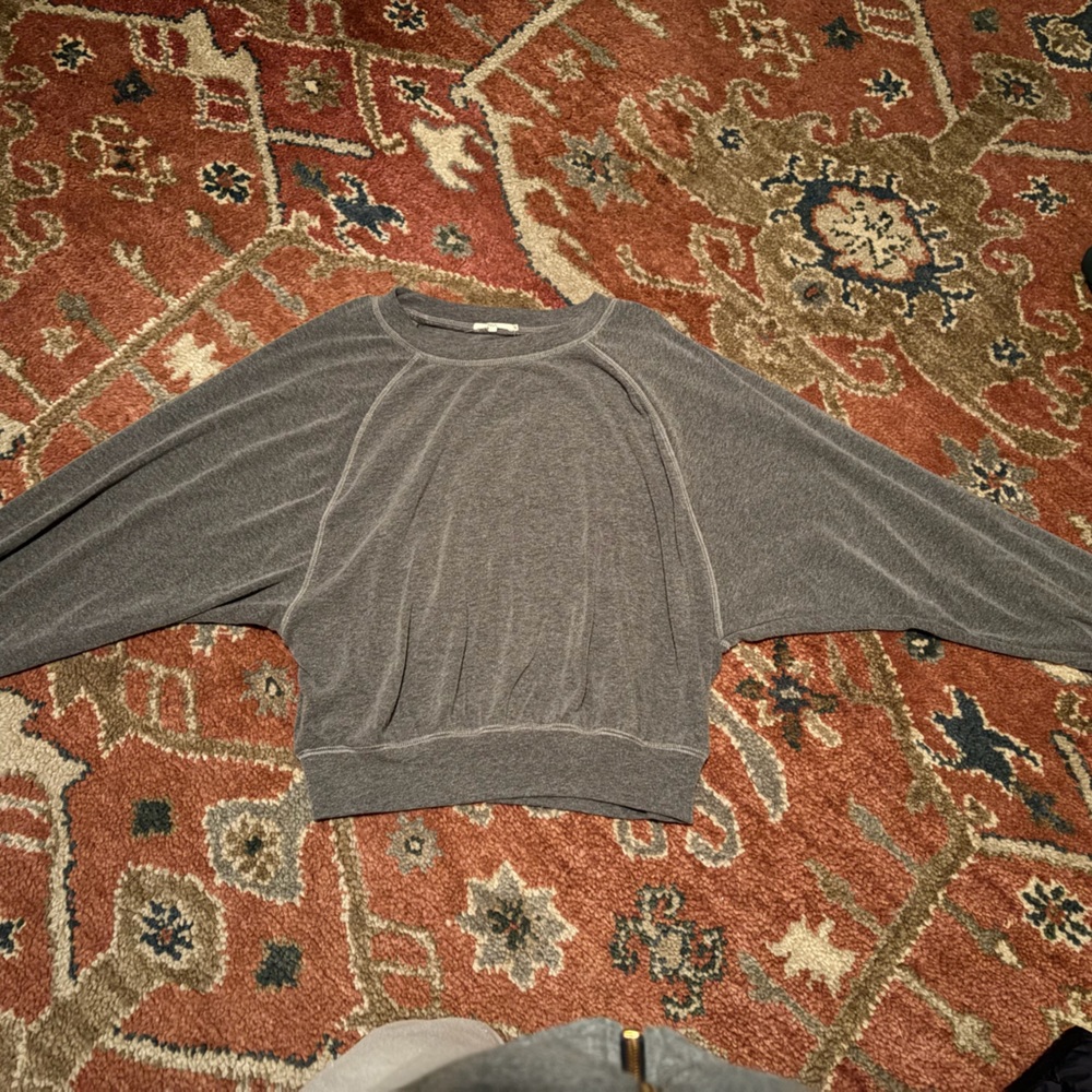 NIA Gray Knit Sweater